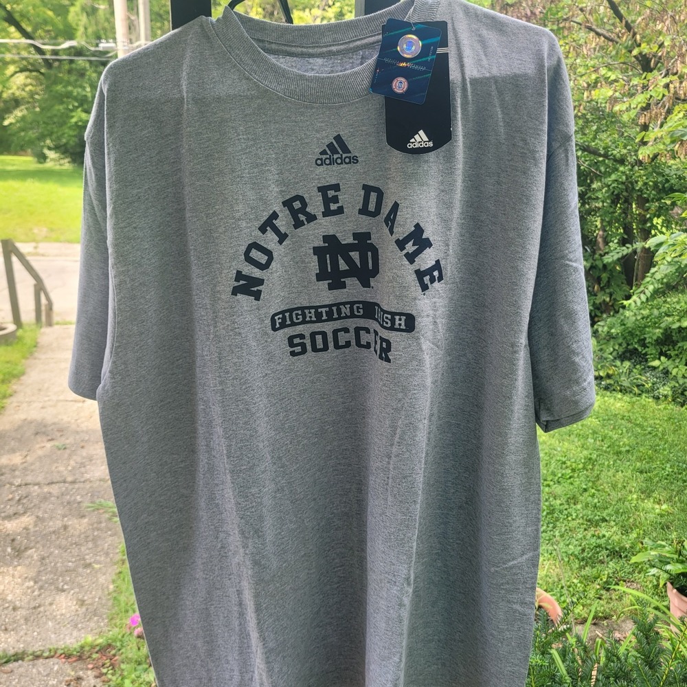 Notre Dame Short Sleeve Soccer Shirt Size XL